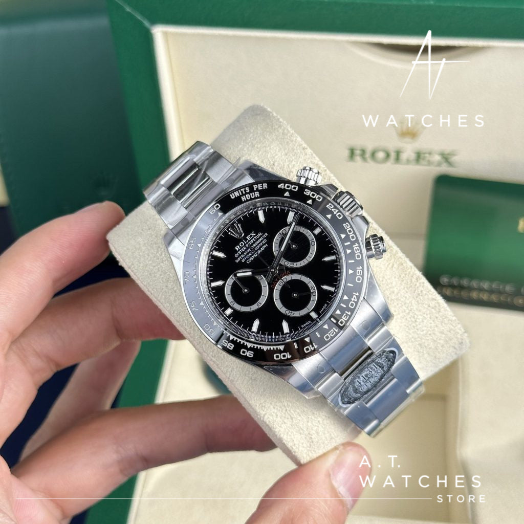 Exquisite Rolex Daytona Super Clone Swiss Automatic Chronograph Men's Steel Watch