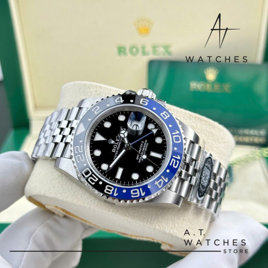 Premium Rolex GMT Master Batman Super Clone Swiss Automatic Watch for Men