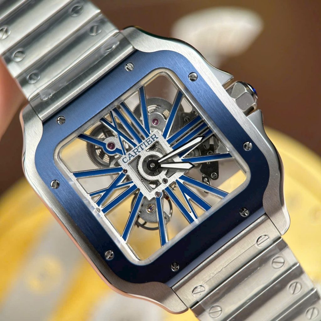 Cartier Santos Super Clone Swiss Machine (41.9mm x35.1mm)