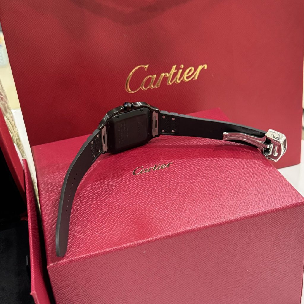 Cartier Santos Super Clone Swiss Machine  (41.9mm x 35.1mm)