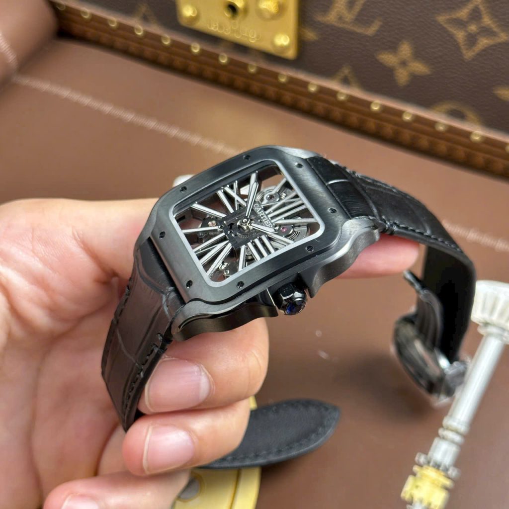 Cartier Santos Super Clone Swiss Machine (41.9mm x35.1mm)