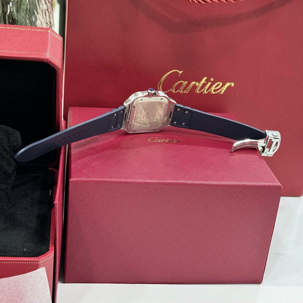 Cartier Santos Super Clone Swiss Machine  (41.9mm x 35.1mm)