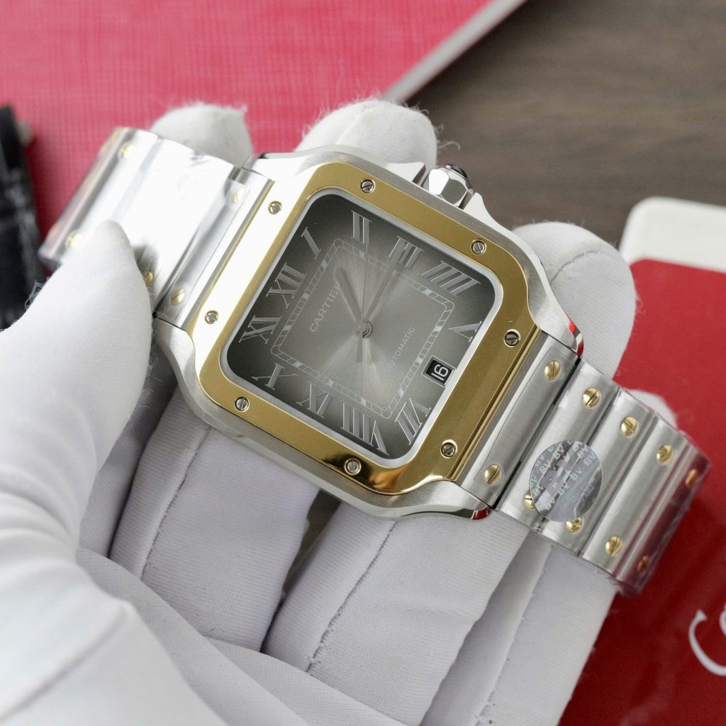 Cartier Santos Super Clone Swiss Machine (41.9mm x 35.1mm)
