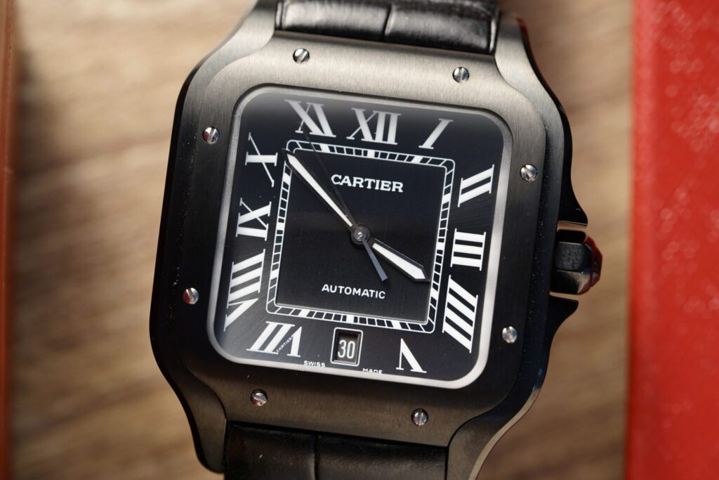 Cartier Santos Super Clone Swiss Machine (41.9mm x 35.1mm)