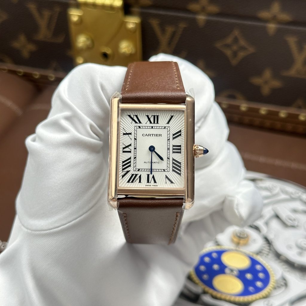 Cartier Tank Louis Super Clone Swiss Machine(33.7mm x 25.5mm)
