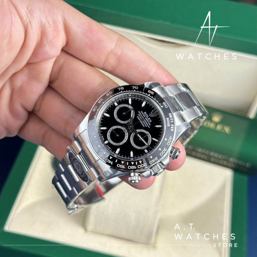 Exquisite Rolex Daytona Super Clone Swiss Automatic Chronograph Men's Steel Watch