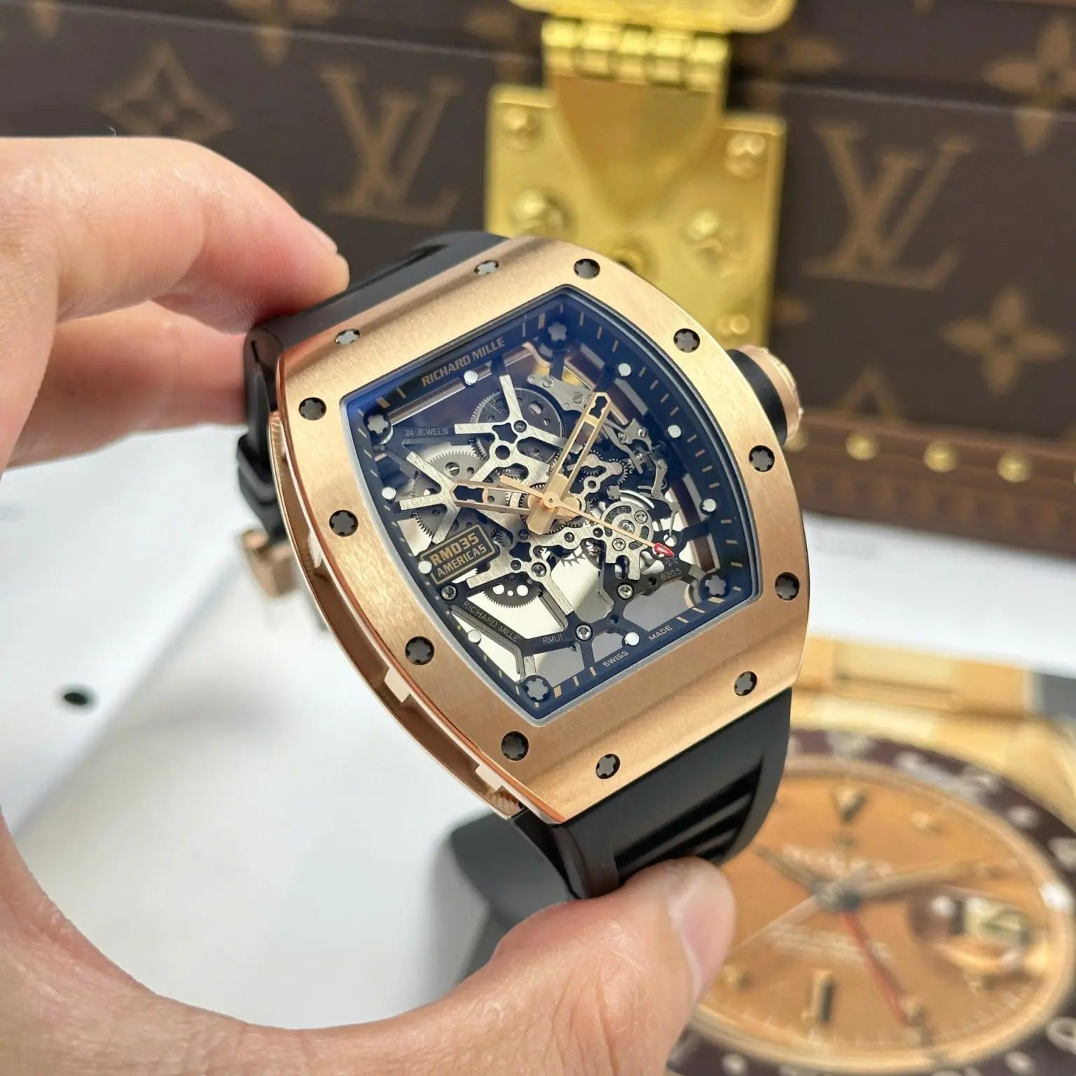 Richard Mille Richard Mille RM 035 Super clone Swiss Machine