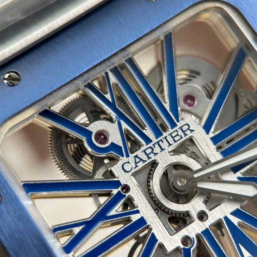 Cartier Santos Super Clone Swiss Machine (41.9mm x35.1mm)