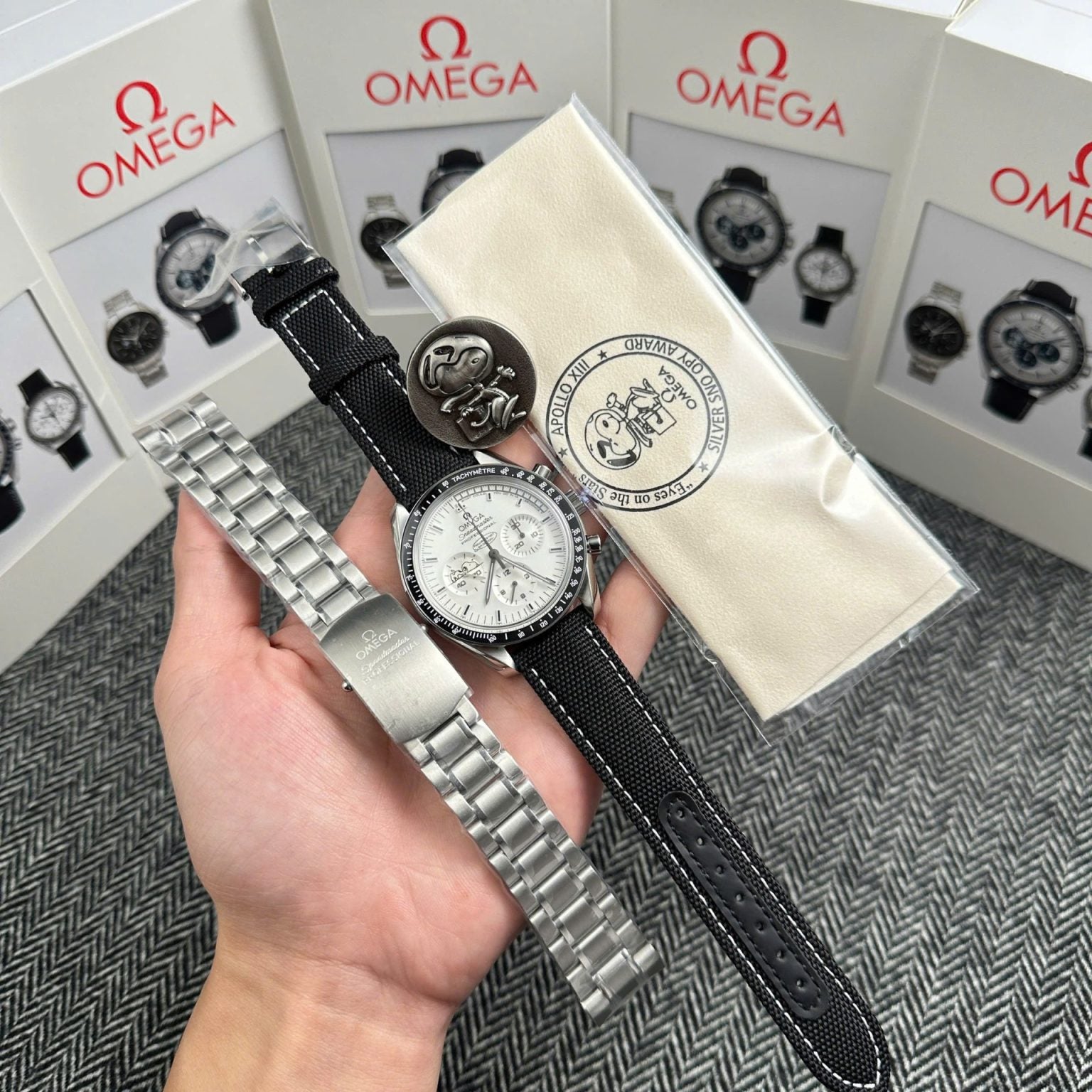 Omega seamaster Moonphase Super Clone Swiss Machine