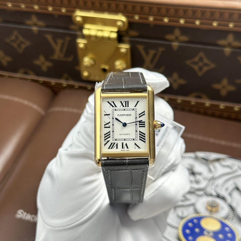 Cartier Tank Louis Super Clone Swiss Machine(33.7mm x 25.5mm)