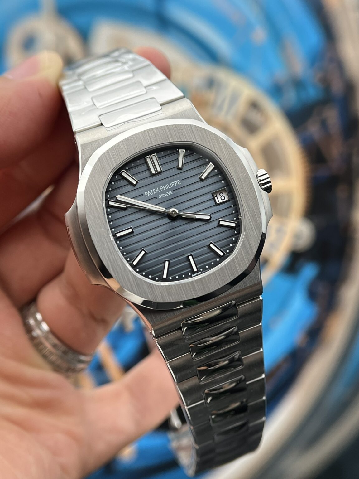 Patek Philippe Nautilus Super Clone Swiss Machine