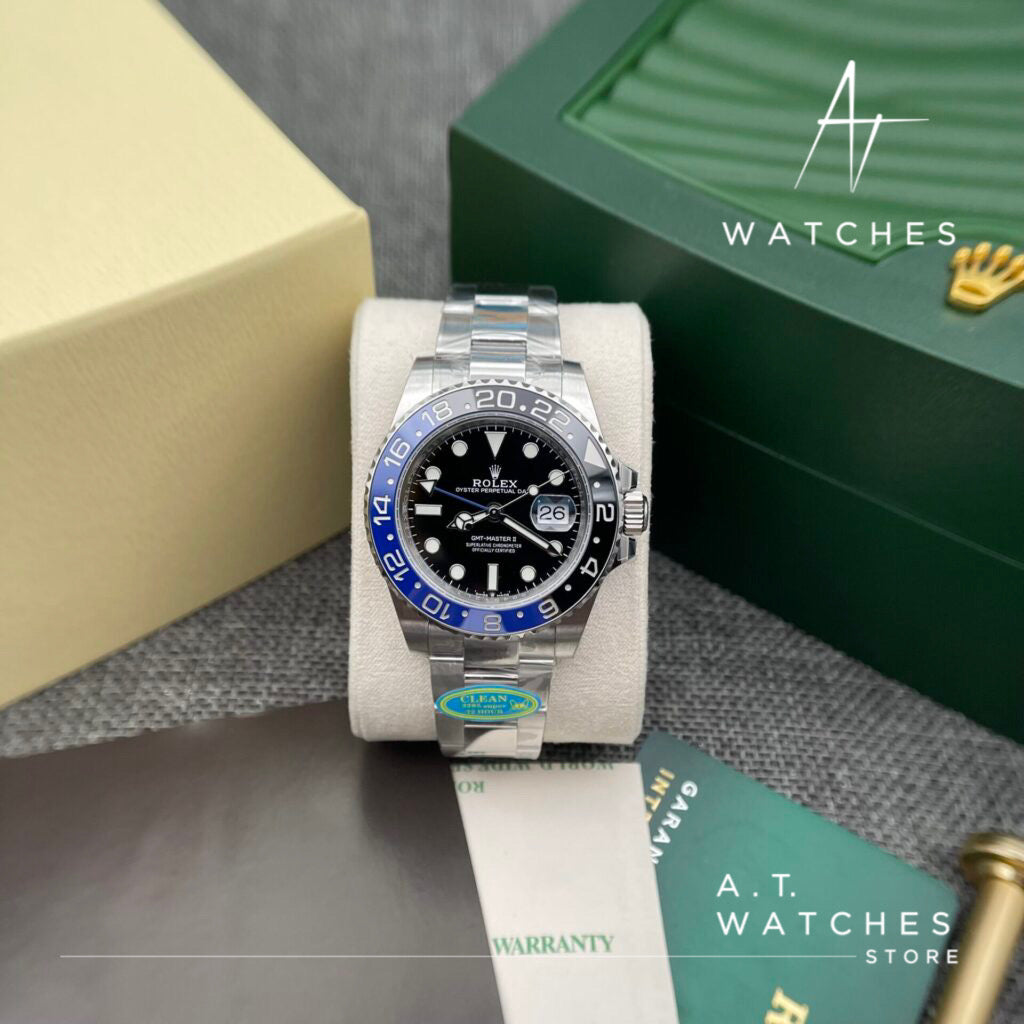 Rolex GMT Master Batman Super Clone Swiss Machine 40mm