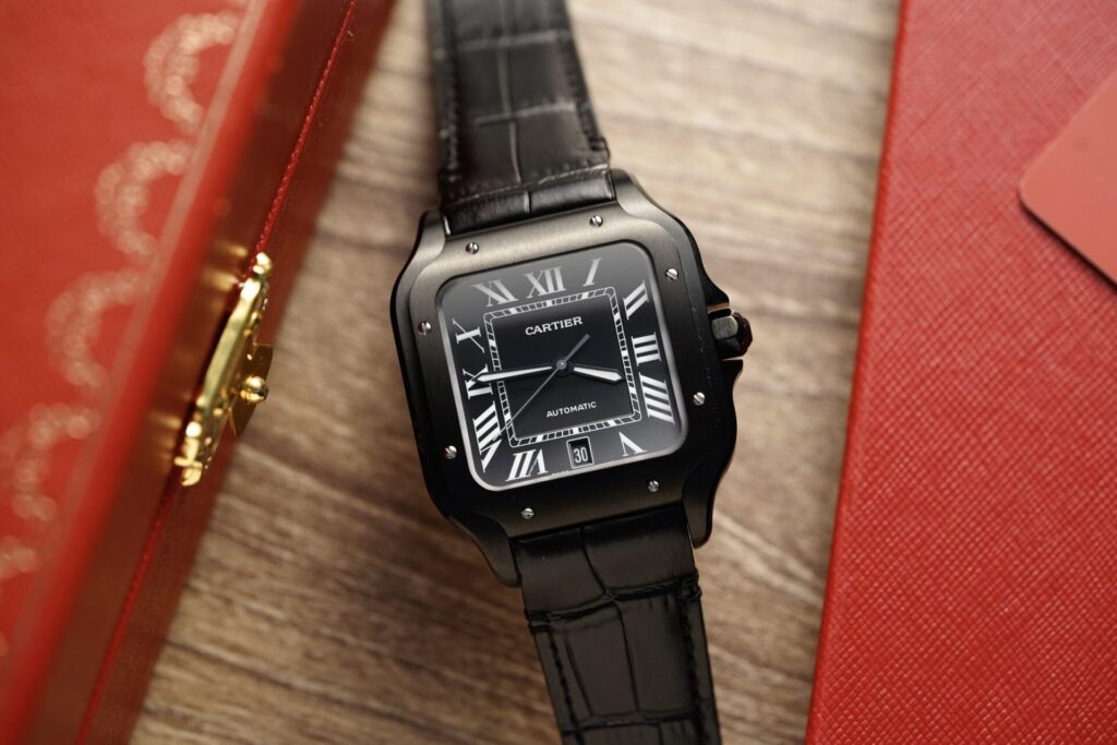 Cartier Santos Super Clone Swiss Machine (41.9mm x 35.1mm)