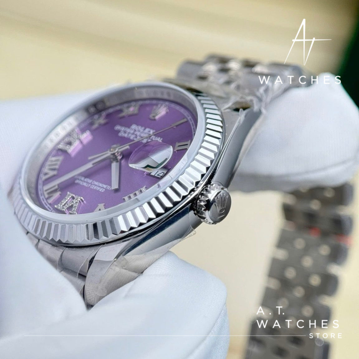 ROLEX DATEJUST SUPER CLONE SWISS MACHINE 36mm