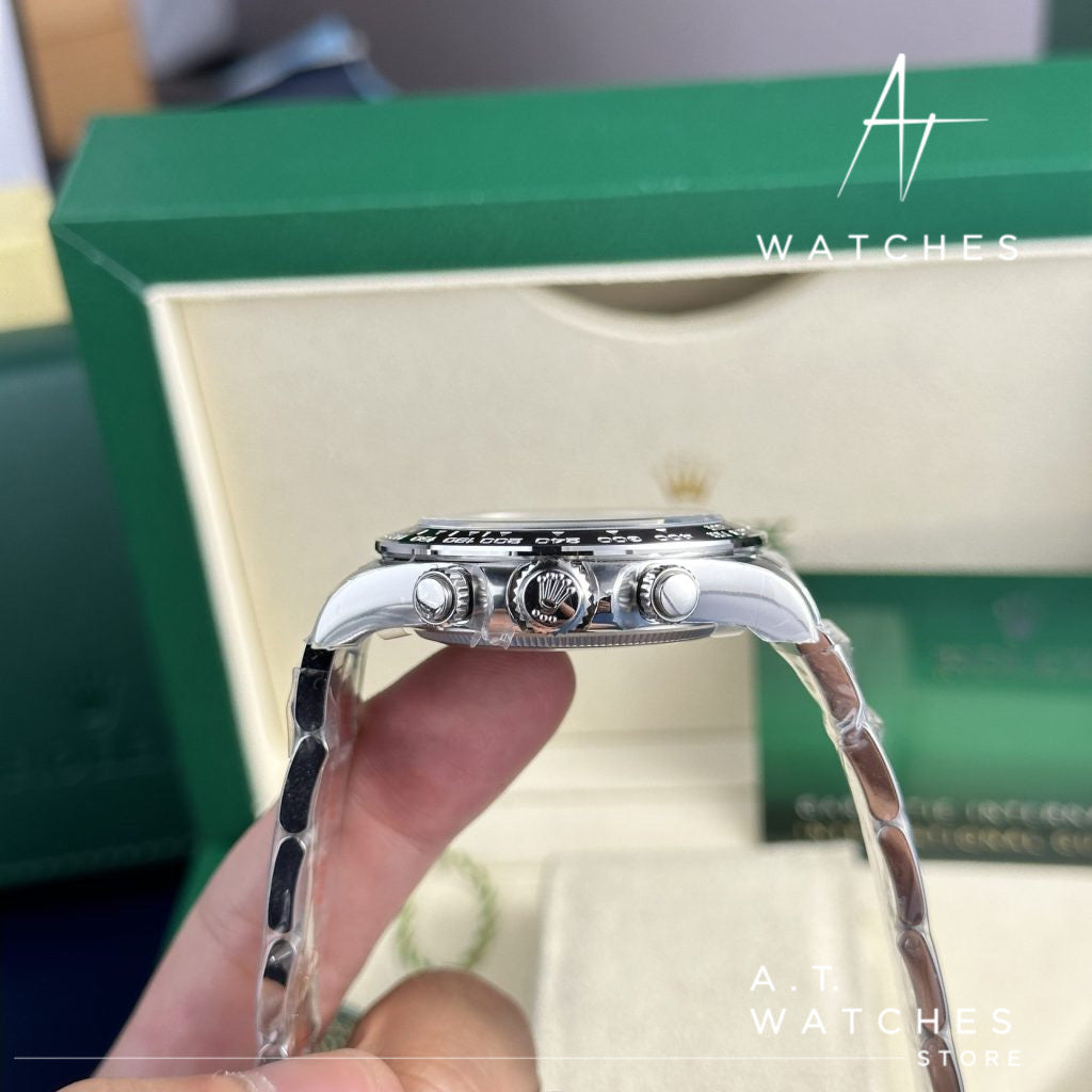 Exquisite Rolex Daytona Super Clone Swiss Automatic Chronograph Men's Steel Watch