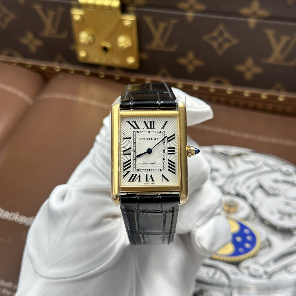 Cartier Tank Louis Super Clone Swiss Machine(33.7mm x 25.5mm)