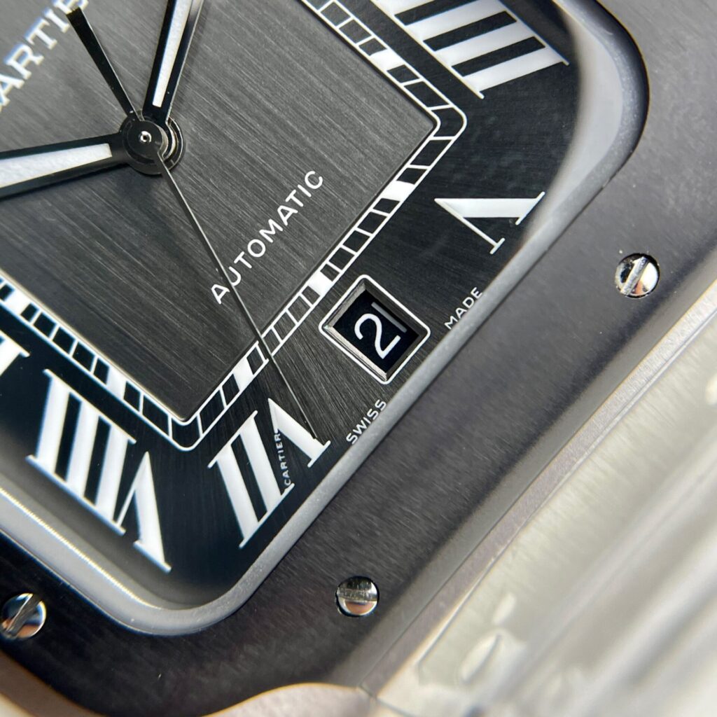 Cartier Santos Super Clone Swiss Machine (41.9mm x 35.1mm)