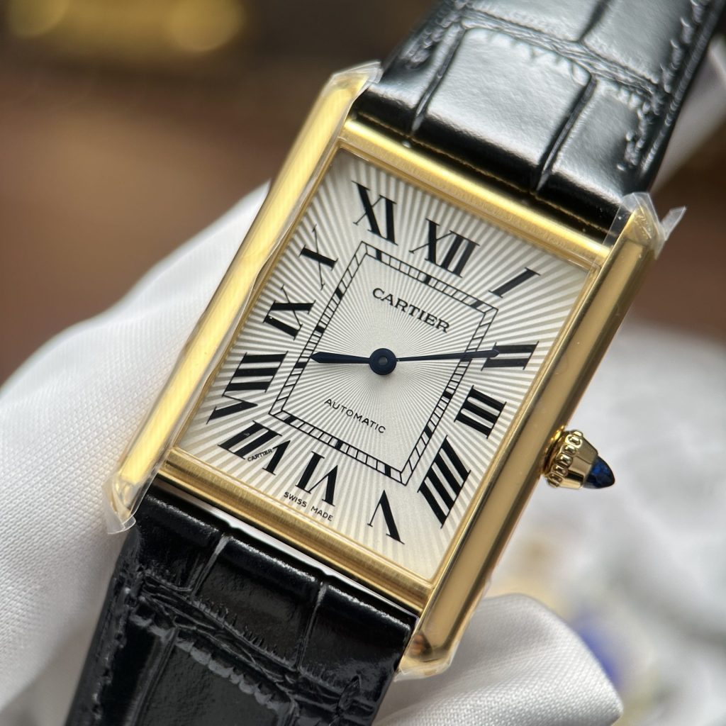 Cartier Tank Louis Super Clone Swiss Machine(33.7mm x 25.5mm)