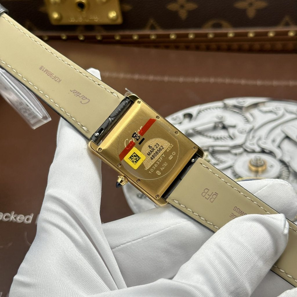 Cartier Tank Louis Super Clone Swiss Machine(33.7mm x 25.5mm)