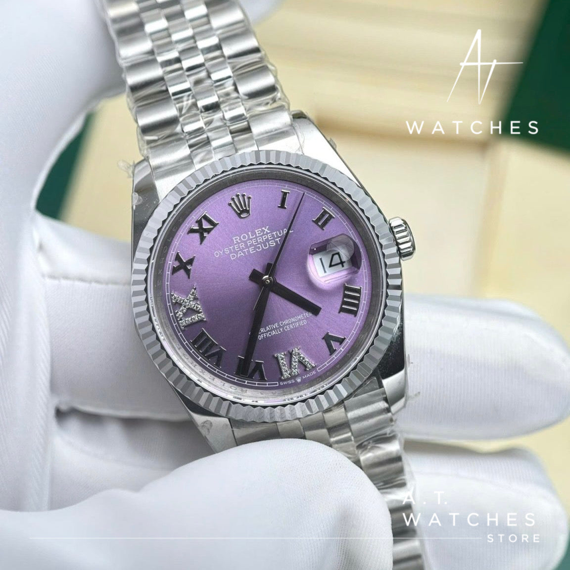 ROLEX DATEJUST SUPER CLONE SWISS MACHINE 36mm