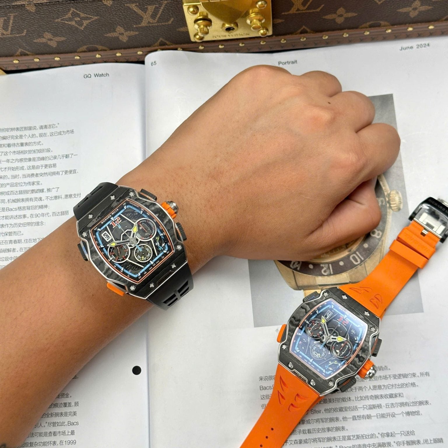 Richard Mille Richard Mille RM 65-01 Super clone Swiss Machine