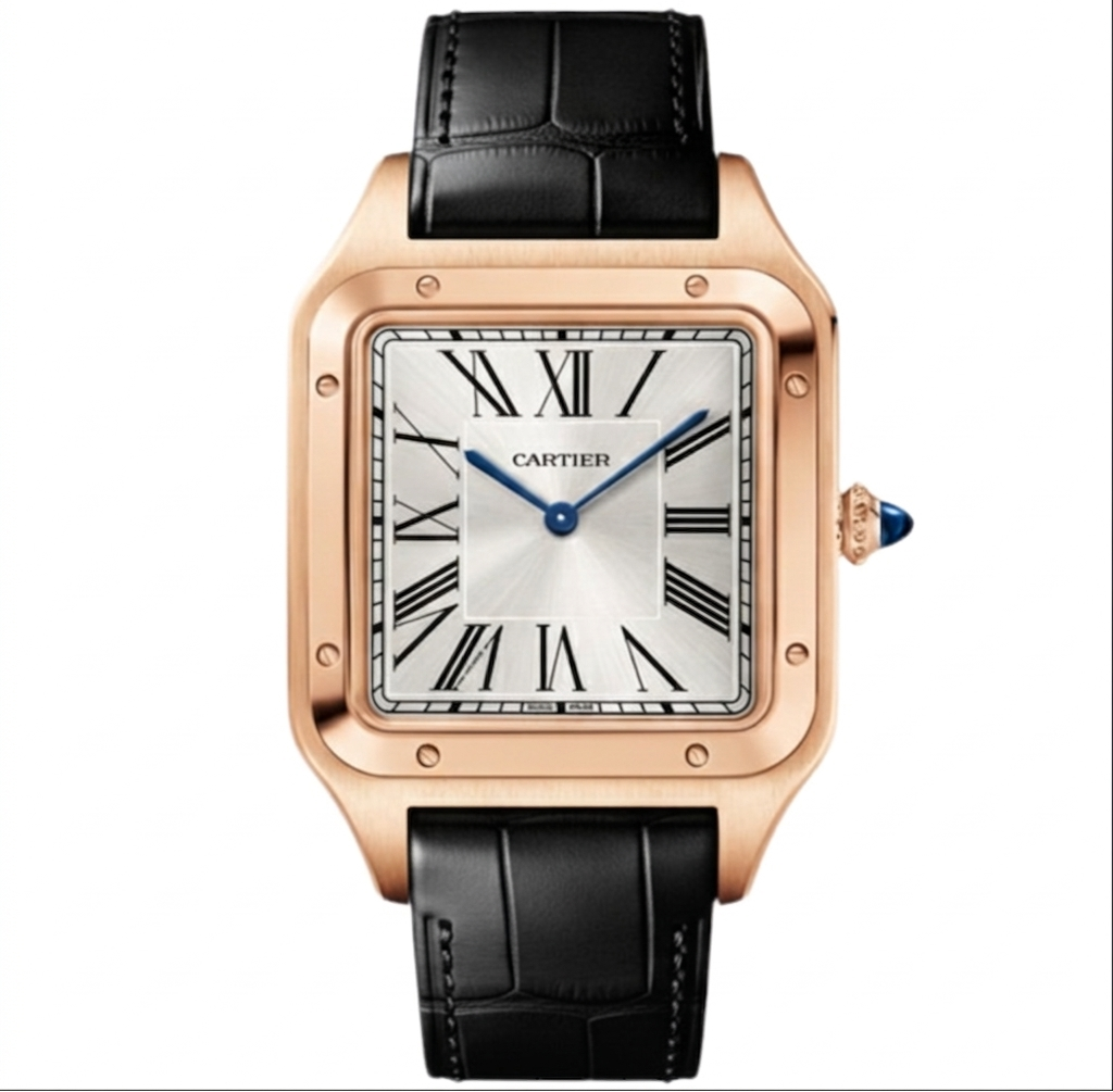 Cartier Santos Dumont Super Clone Swiss Machine (43.5mm x 31.4mm)