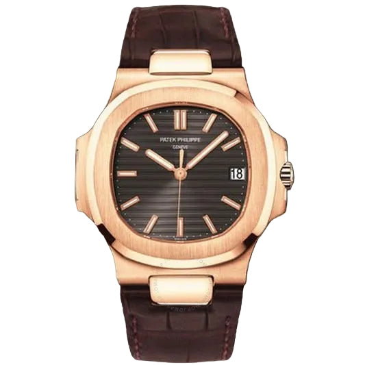 Patek Philippe Nautilus leather Super Clone Swiss Machine 41mm