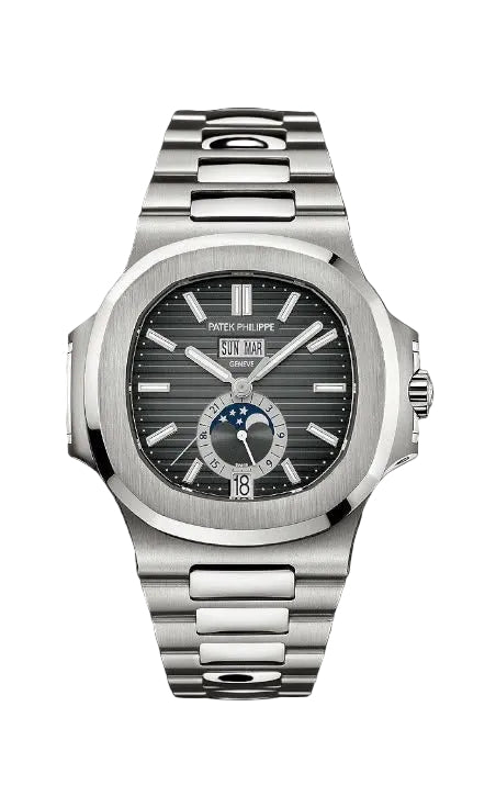 Patek Nautilus Calendar Moon Super Clone Swiss Machine 40.5mm
