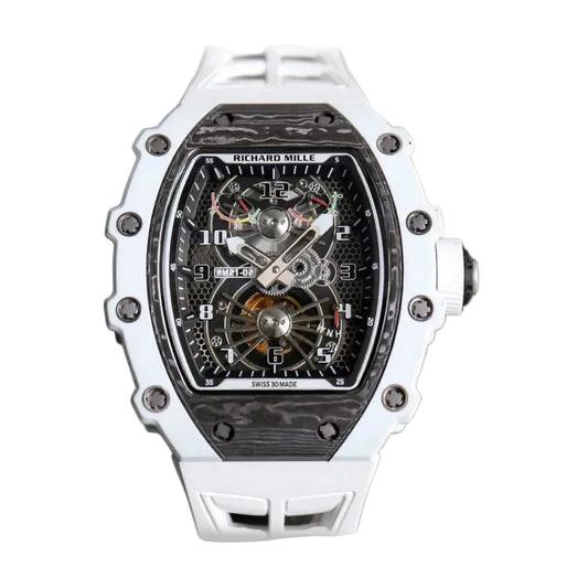 Richard Mille Rm 21-02 Tourbillon Aerodyne Super Clone Swiss Machine (50.12mm x 42.68mm)