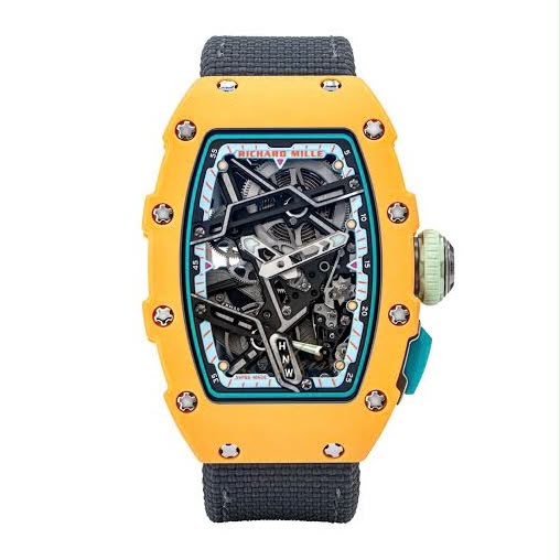 Richard Mille Rm 55-01 Carbon TPT Super clone Swiss Machine (47.30mm x 37.95mm)